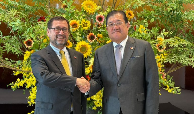 Ministro Pérez Mackenna invita a grandes empresas japonesas a invertir en Chile