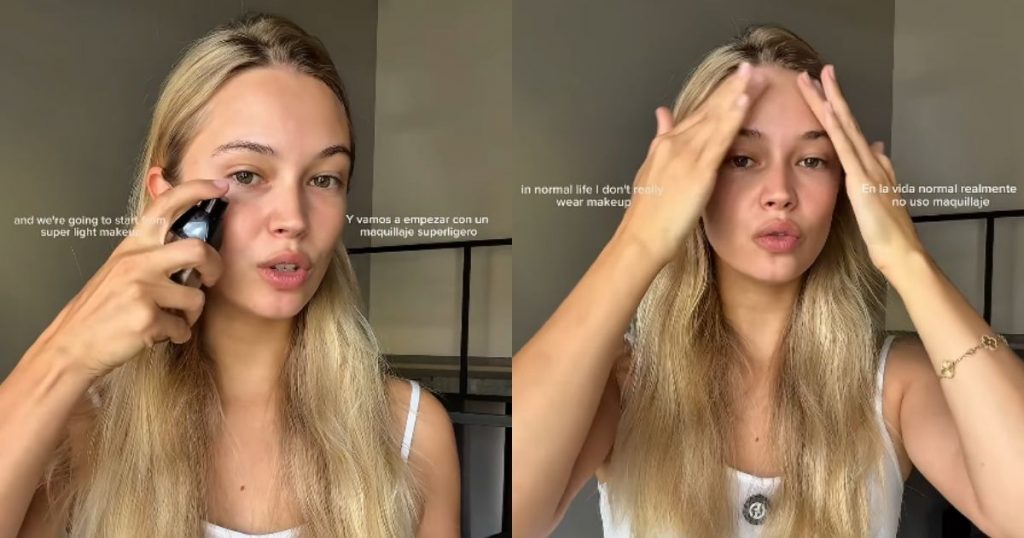 Alexandra Litvinova, novia de Alexis Sánchez, revela su sencilla rutina: “Realmente no uso maquillaje”