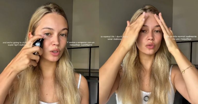 Alexandra Litvinova, novia de Alexis Sánchez, revela su sencilla rutina: “Realmente no uso maquillaje”