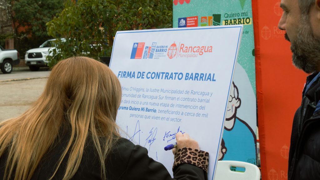 Minvu inicia nueva etapa del programa Quiero Mi Barrio en Rancagua Sur: invertirá más de $545 millones