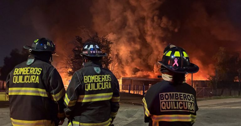 Emergencia química en Quilicura: Diputada anuncia fiscalización a empresa tras incendio
