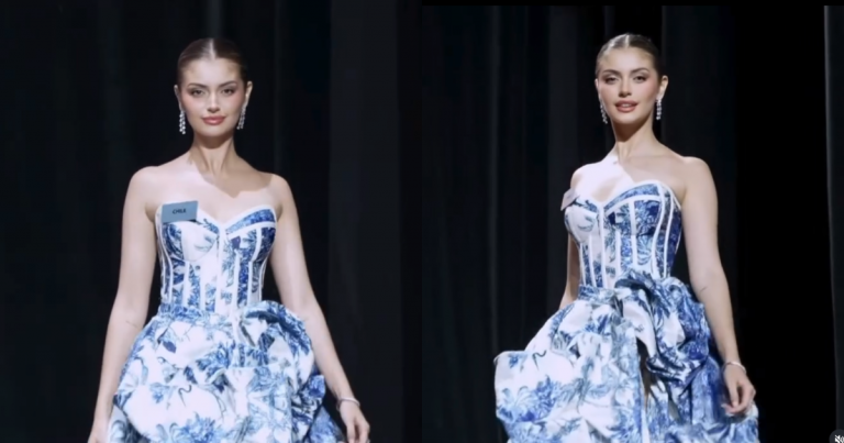 Ignacia Fernández brilló en Miss Mundo con vestido inspirado en Loza Penco que ya usó Fran Virgilio