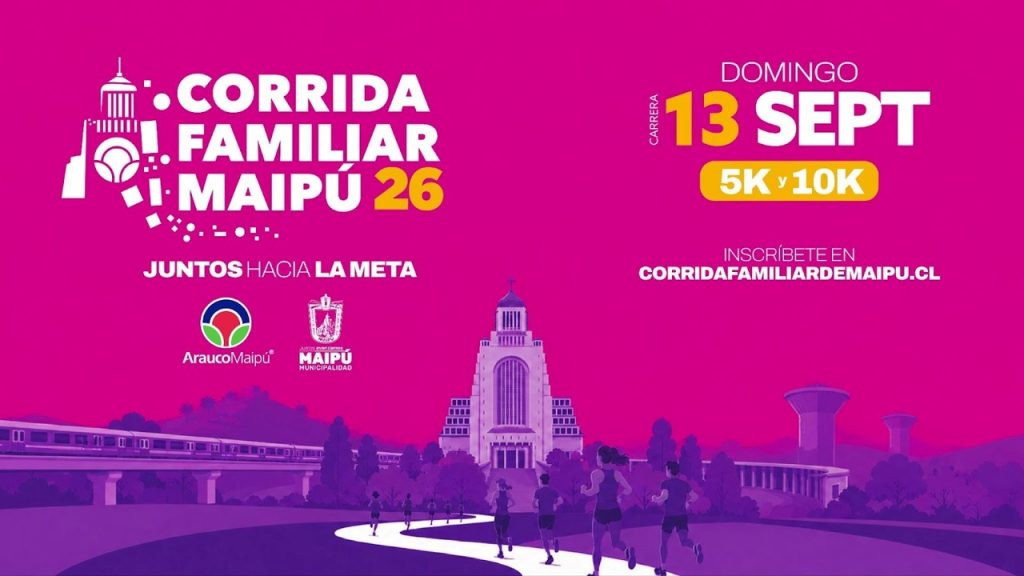 ¡Última oportunidad! La quinta Corrida Familiar de Maipú suma 1.500 cupos tras éxito de convocatorias
