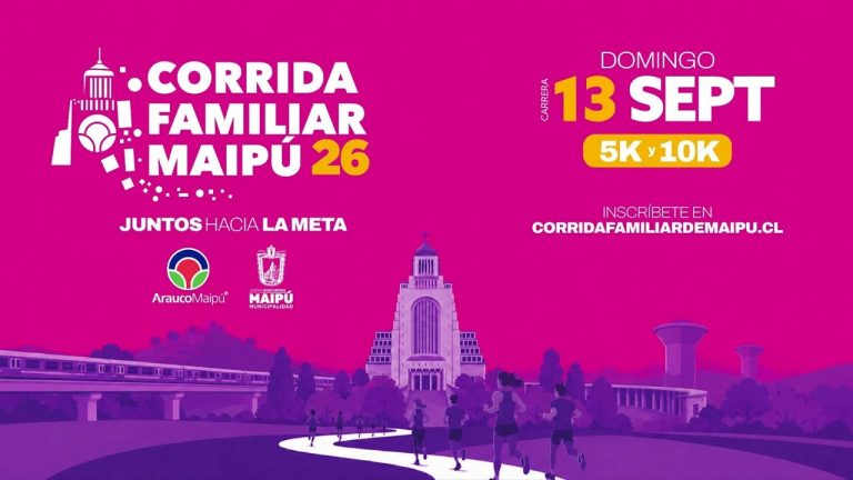 ¡Última oportunidad! La quinta Corrida Familiar de Maipú suma 1.500 cupos tras éxito de convocatorias