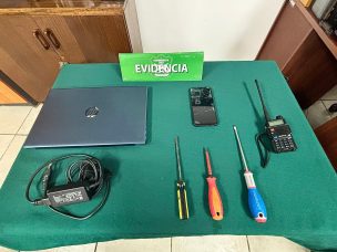 Persecución en Ñuñoa termina con tres detenidos tras intento de robo de vehículo