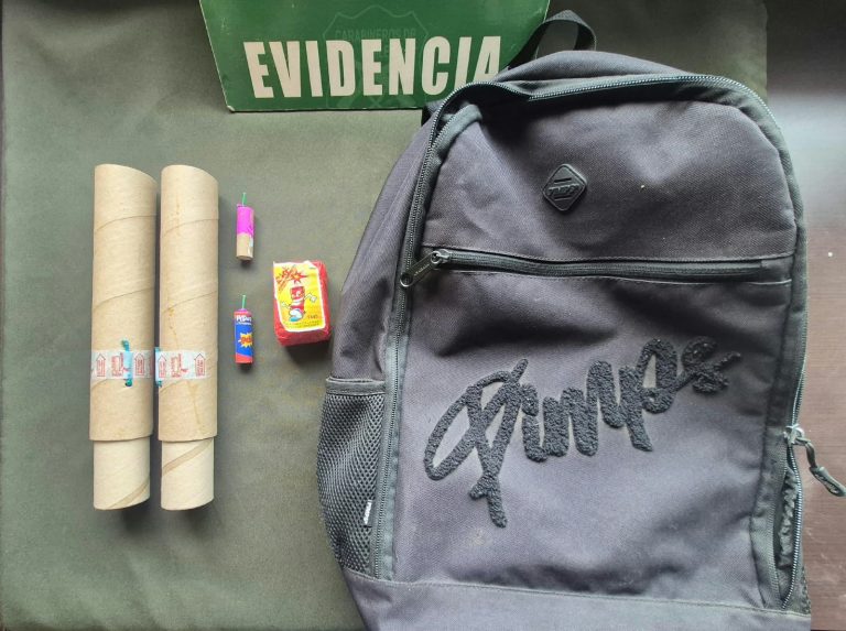 Superclásico: Detienen a joven de 18 años con pirotecnia en Cerro Navia