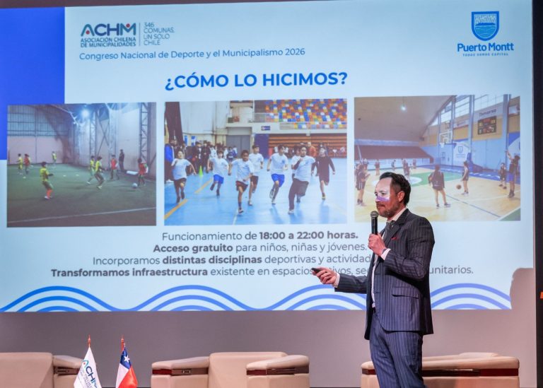 Puerto Montt presenta modelo deportivo y busca proyectarlo como política nacional de vida saludable