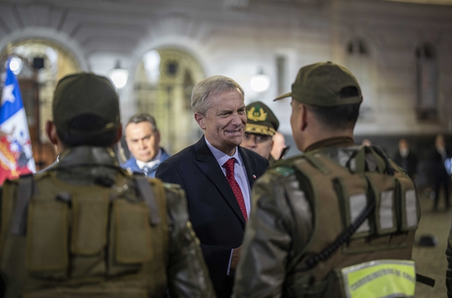 Presidente Kast lidera despliegue policial en Santiago para fortalecer fiscalizaciones y seguridad