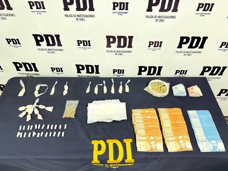 PDI desarticuló punto de ventas de drogas en el sector sur de Arica