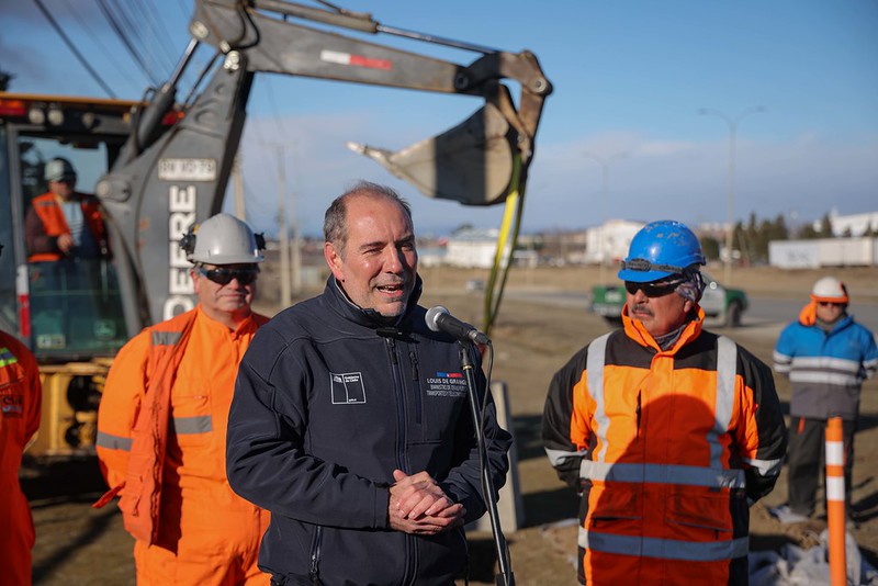 Comienzan trabajos en estratégica ruta de Punta Arenas que conectará con el aeropuerto