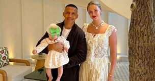 Alexis Sánchez no asistió al bautizo de su hija y Alexandra Litvinova salió a defenderlo: “Papá tiene un trabajo muy difícil”