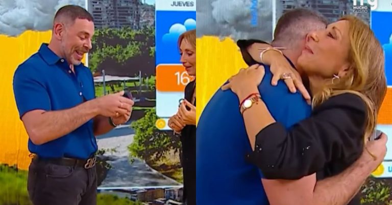 Neme interrumpe Mucho Gusto y sorprende a Karen Doggenweiler con especial regalo: “Como no gané…”