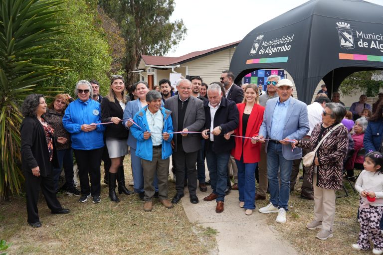 Algarrobo inaugura mejoras en sedes sociales con inversión superior a $84 millones