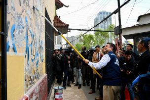 Gobierno de Santiago inicia recuperación de fachadas en sector Terminales de Estación Central