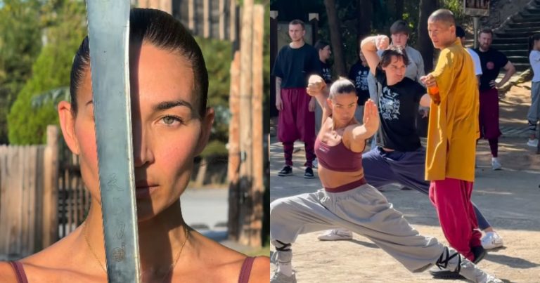 Lisandra Silva sorprendió con impactante entrenamiento en China: “La flor que crece en la adversidad…”