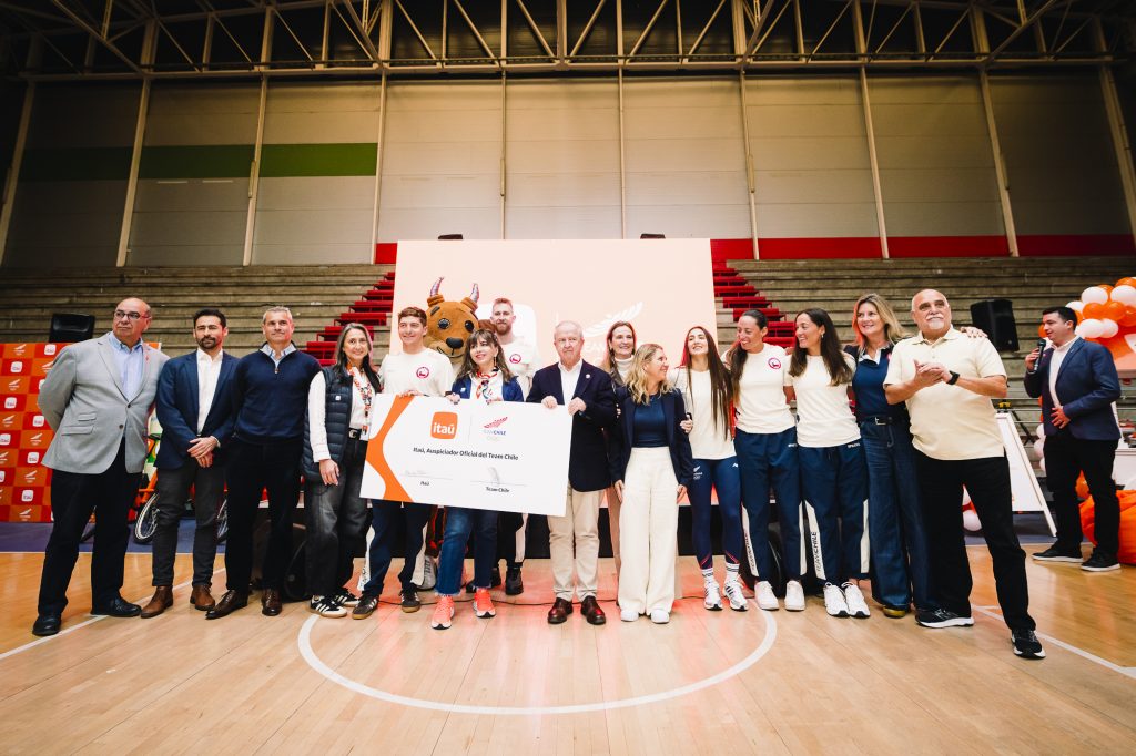 Team Chile suma a Itaú como primer auspiciador oficial y firman alianza hasta el 2029