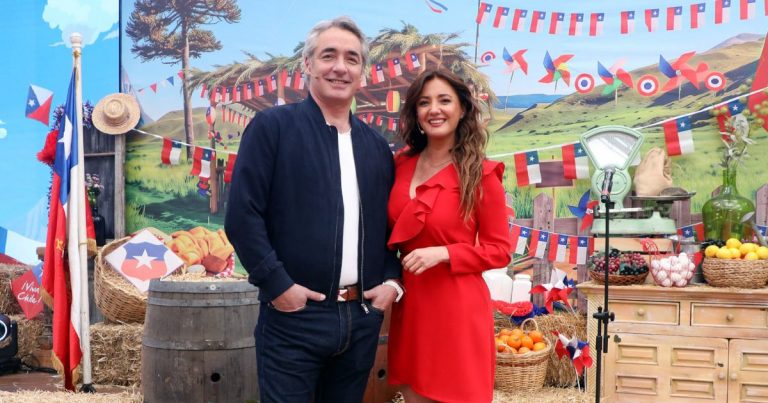Priscilla Vargas y Repenning festejan el 18 en “Tu día” con una fonda instalada en Canal 13