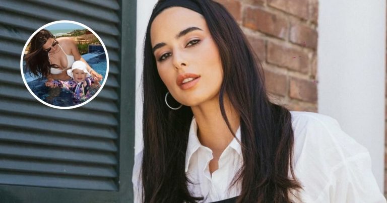 A casi un año de ser mamá: Melina Noto impactó con postales desde Brasil y generó ola de reacciones