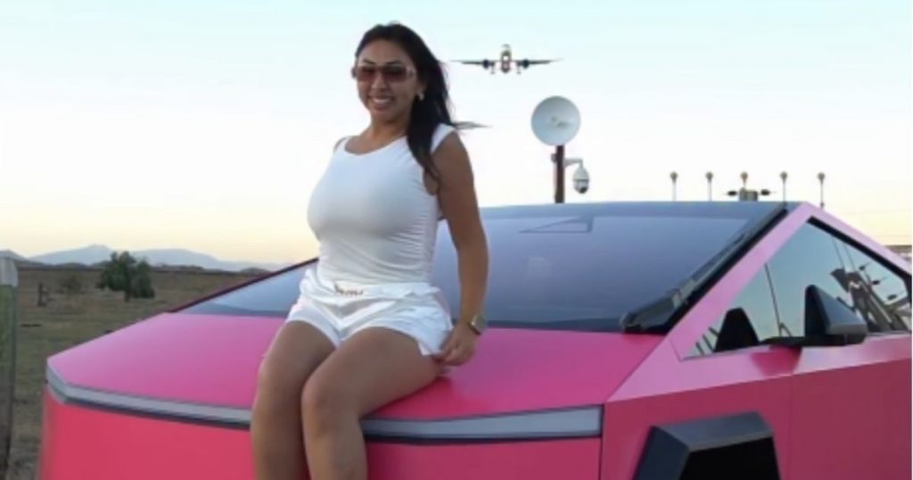 Naya Fácil sorprende con drástico cambio en su lujoso Cybertruck: “Sané ese trauma”