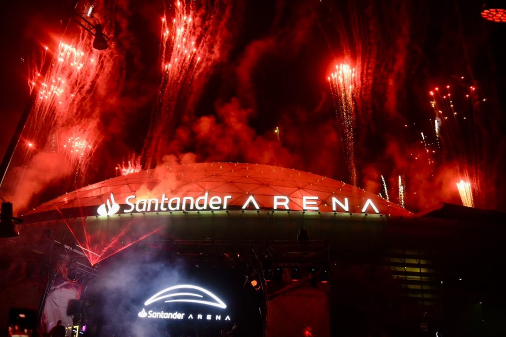 Santander Arena marca un nuevo capítulo para el entretenimiento en vivo en Chile