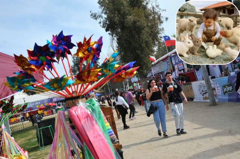 La Gran Fonda de Chile se prepara para el 18 con granja educativa, juegos y una cartelera musical imperdible