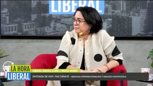 Paz Zárate aborda el nuevo escenario geopolítico en La Hora Liberal