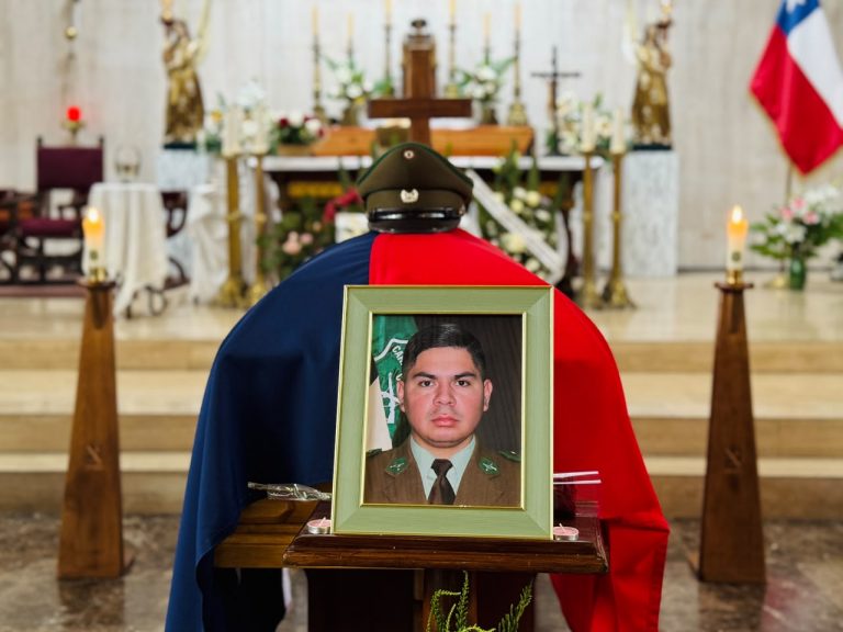 Cementerio General será escenario del último homenaje al mártir de Carabineros Cristopher Aguilera