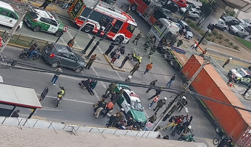 Grave atropello múltiple en La Florida deja al menos cuatro heridos: Revisa los desvíos de tránsito