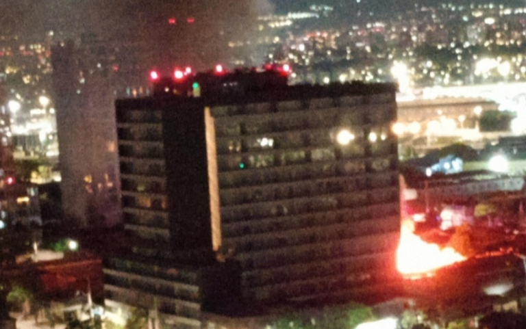 Incendio de gran magnitud en Cerrillos dejó cuatro viviendas afectadas