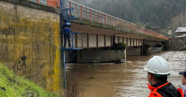 Más de 2 metros de nieve y hasta 31 mm de lluvia: MOP monitorea sistema frontal en Ñuble
