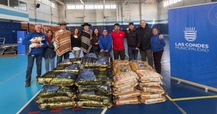 Federación del Rodeo Chileno dona 1.000 kilos de alimento para mascotas afectadas por aluvión en Las Condes