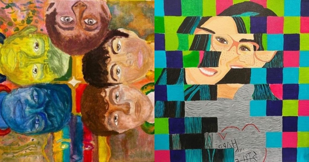 “Fragmentos de lo propio”: jóvenes de Teletón presentan exposición gratuita en La Moneda