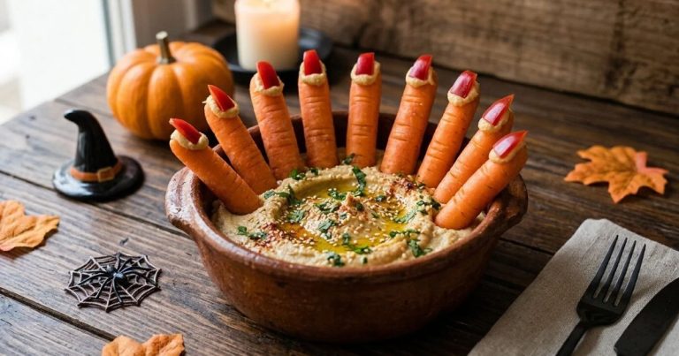 Recetas para Halloween: fantasmas, bocas de monstruo y dedos de bruja para sorprender en casa