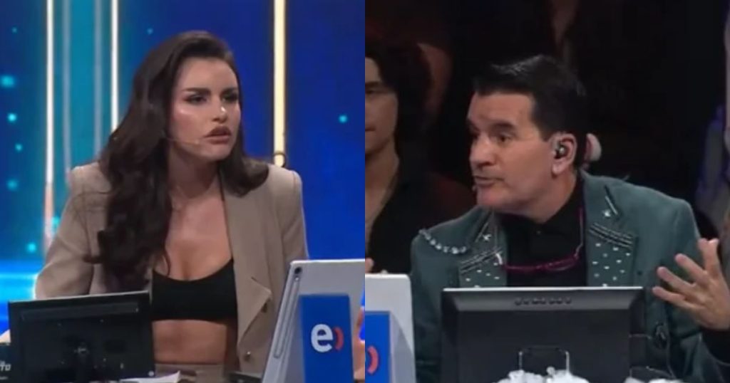 “Doble cara”: Emilia Dides perdió la paciencia con Vasco Moulian y protagonizaron tenso cruce en vivo