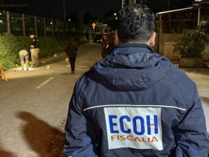 Doble homicidio en Cerro Navia: balacera deja dos fallecidos y un adolescente herido