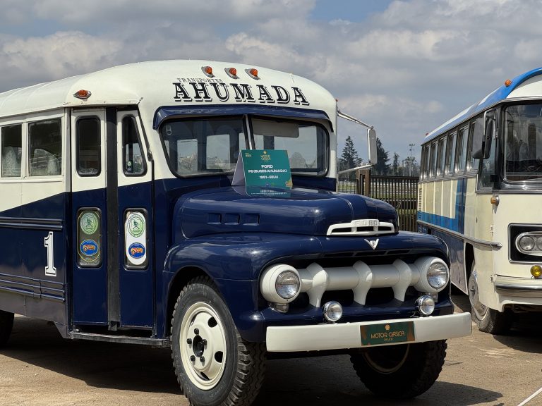 La histórica “N°1” de Buses Ahumada representó al Valle del Aconcagua en Motor Clásica 2026