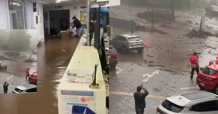 Senapred amplía información por aluvión en Las Condes: reporta personas atrapadas y recintos afectados