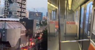 Línea 5 del Metro opera parcialmente tras falla en neumático de tren: pasajeros fueron evacuados