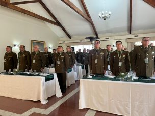 Carabineros inicia seminario nacional para fortalecer coordinación con inspectores de seguridad municipal