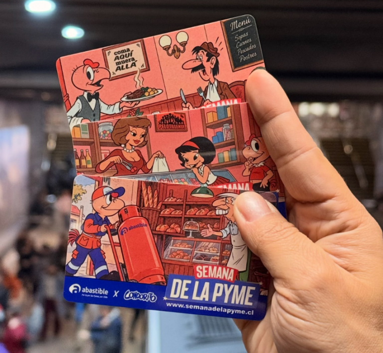 Metro presenta tarjeta bip! de Condorito por la Semana de la Pyme: revisa dónde encontrarla